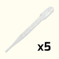 3ml Pipettes (5 - pack) - Aquarium Co - Op
