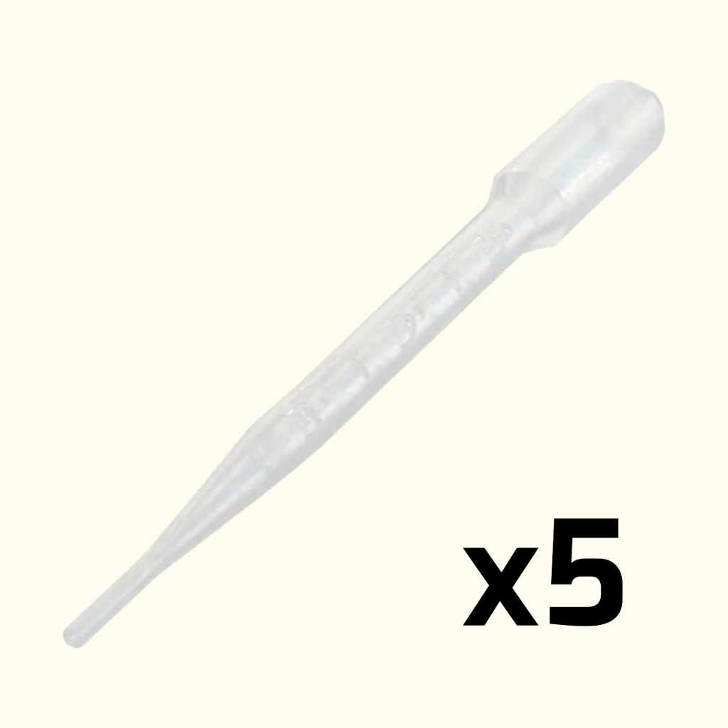 3ml Pipettes (5 - pack) - Aquarium Co - Op