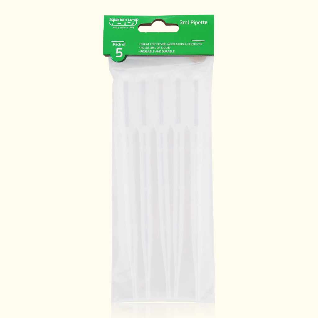 3ml Pipettes (5 - pack) - Aquarium Co - Op
