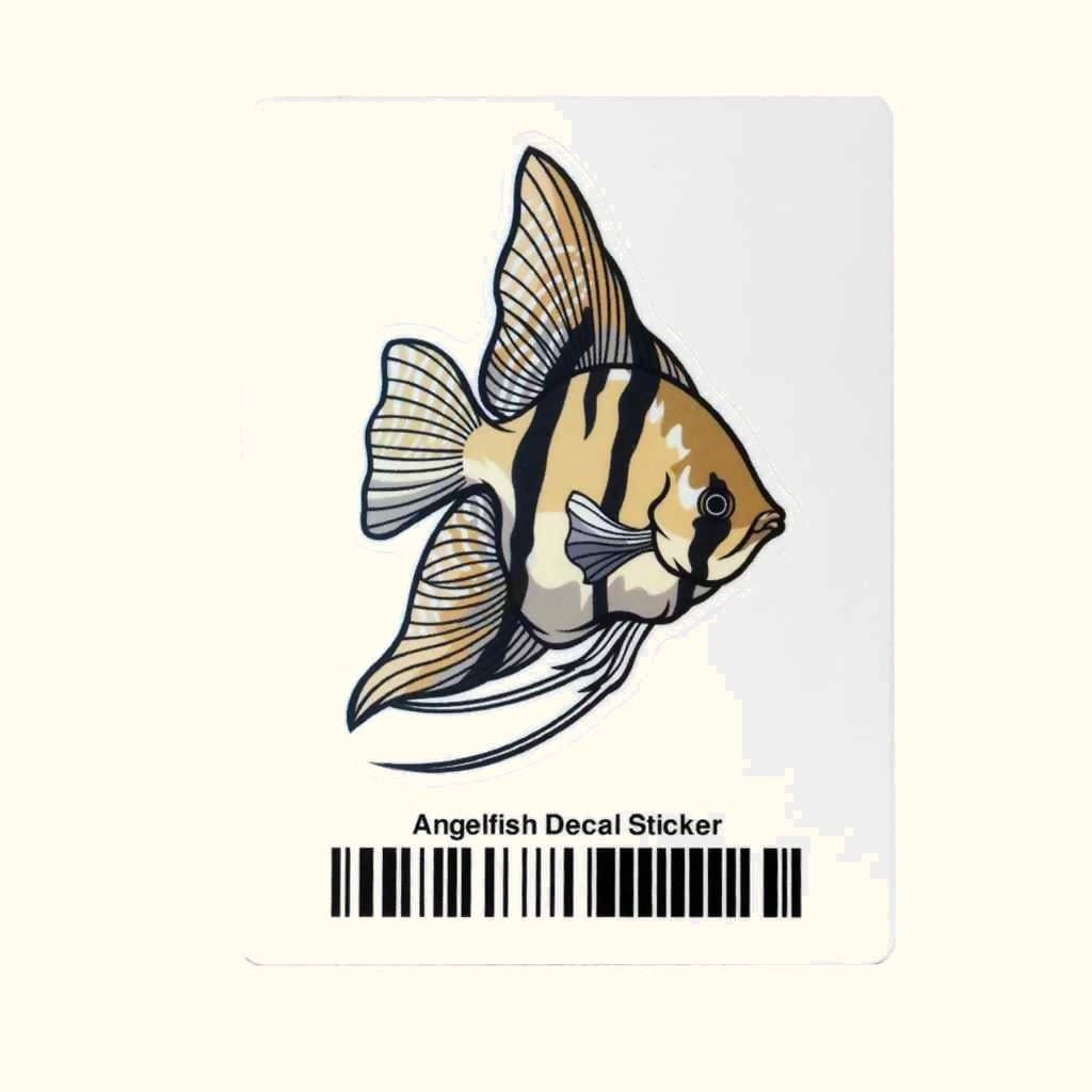 Angelfish Decal Sticker - Aquarium Co - Op