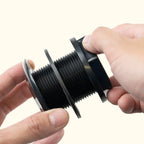 Aquarium Bulkhead Fitting (Slip x Slip) - Aquarium Co - Op