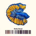 Betta Decal - Aquarium Co - Op