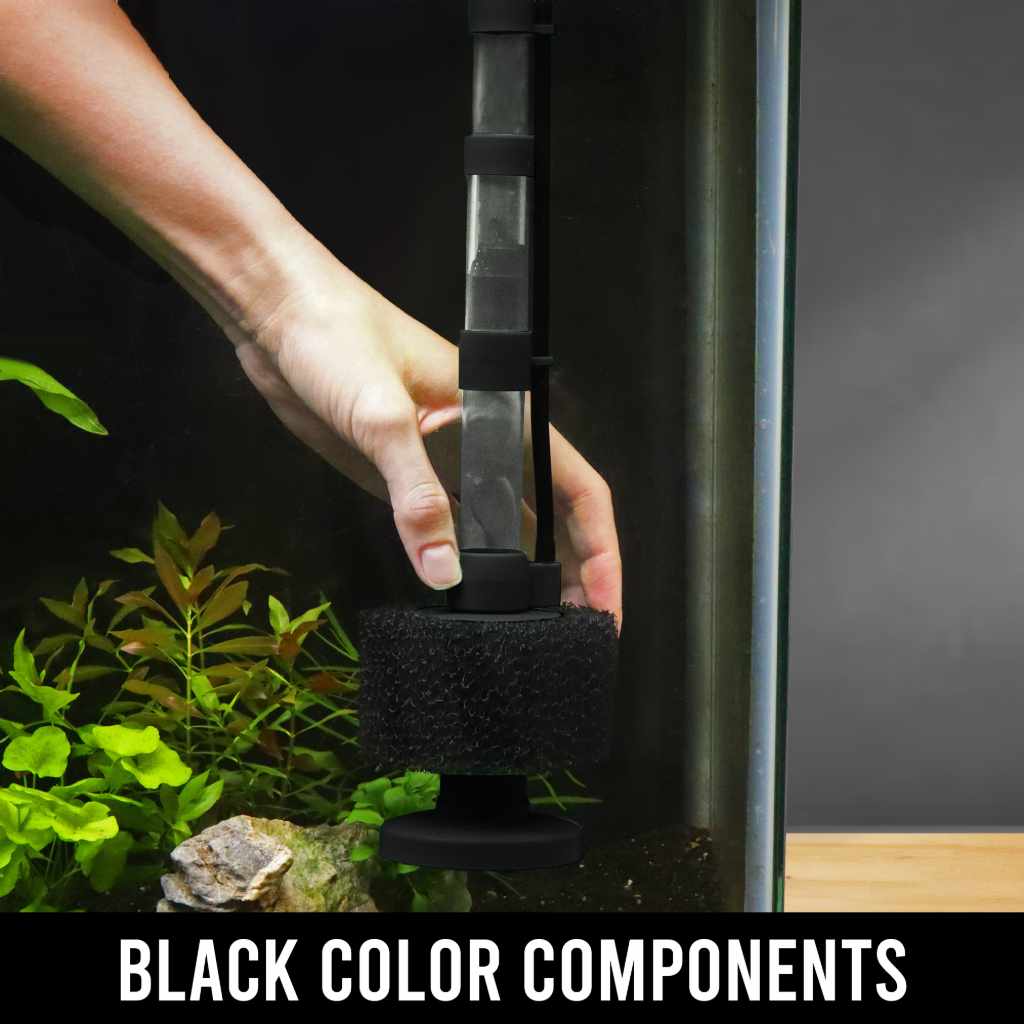Black Easy Flow Sponge Filter (coarse) - Aquarium Co - Op