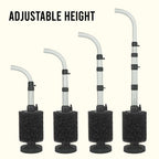 Black Easy Flow Sponge Filter (coarse) - Aquarium Co - Op