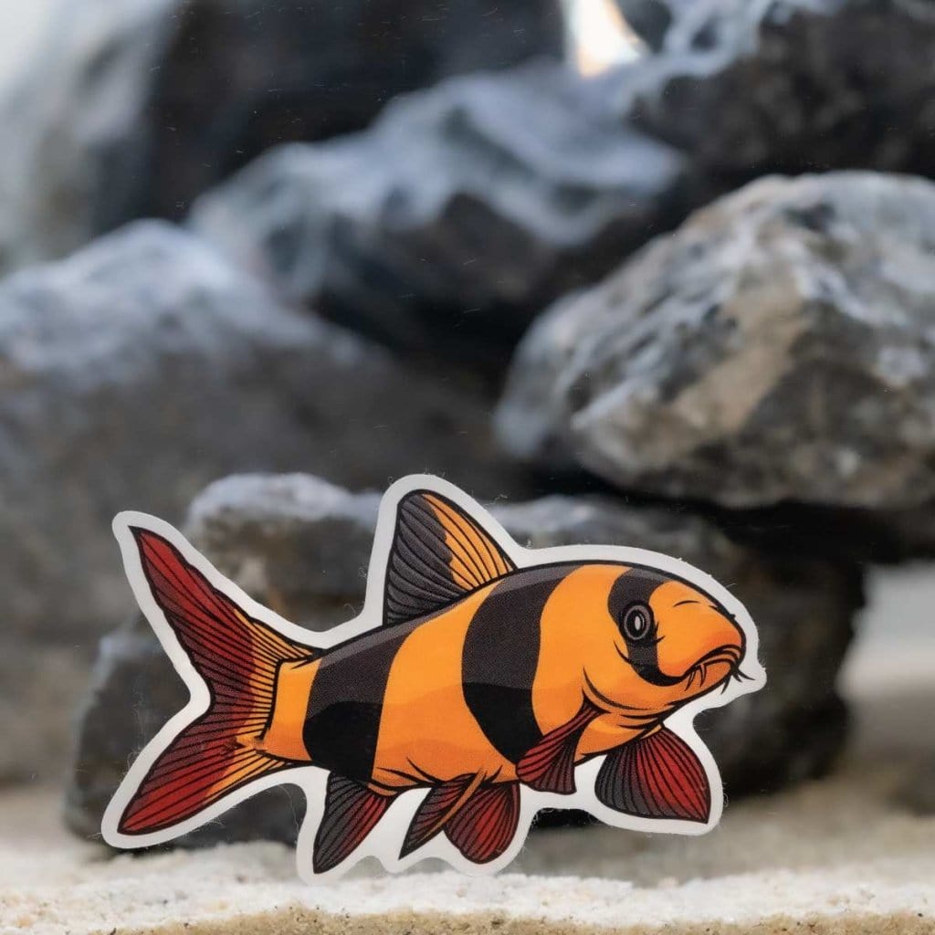 Clown Loach Decal Sticker - Aquarium Co - Op