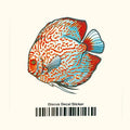 Discus Decal Sticker - Aquarium Co - Op