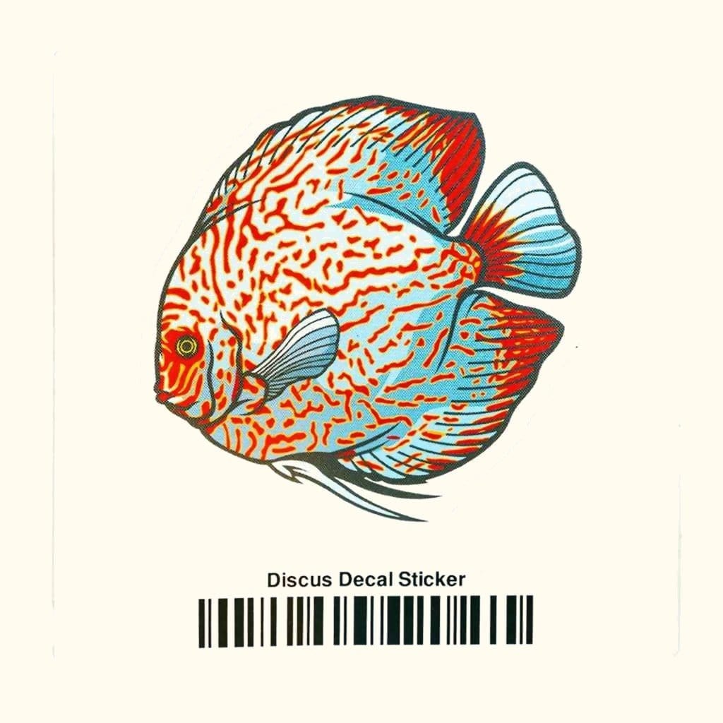 Discus Decal Sticker - Aquarium Co - Op