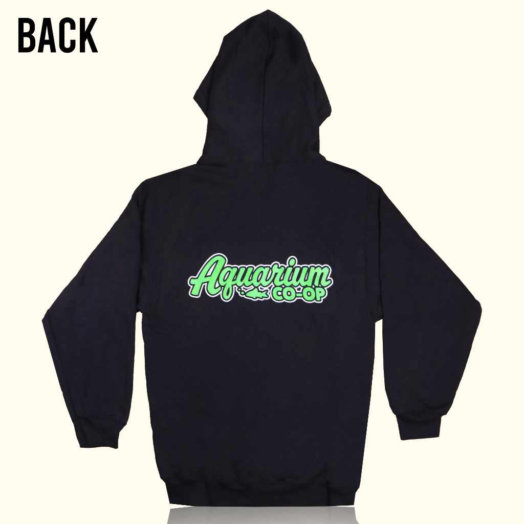 Green Puffer Hoodie - Aquarium Co - Op
