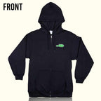 Green Puffer Hoodie - Aquarium Co - Op