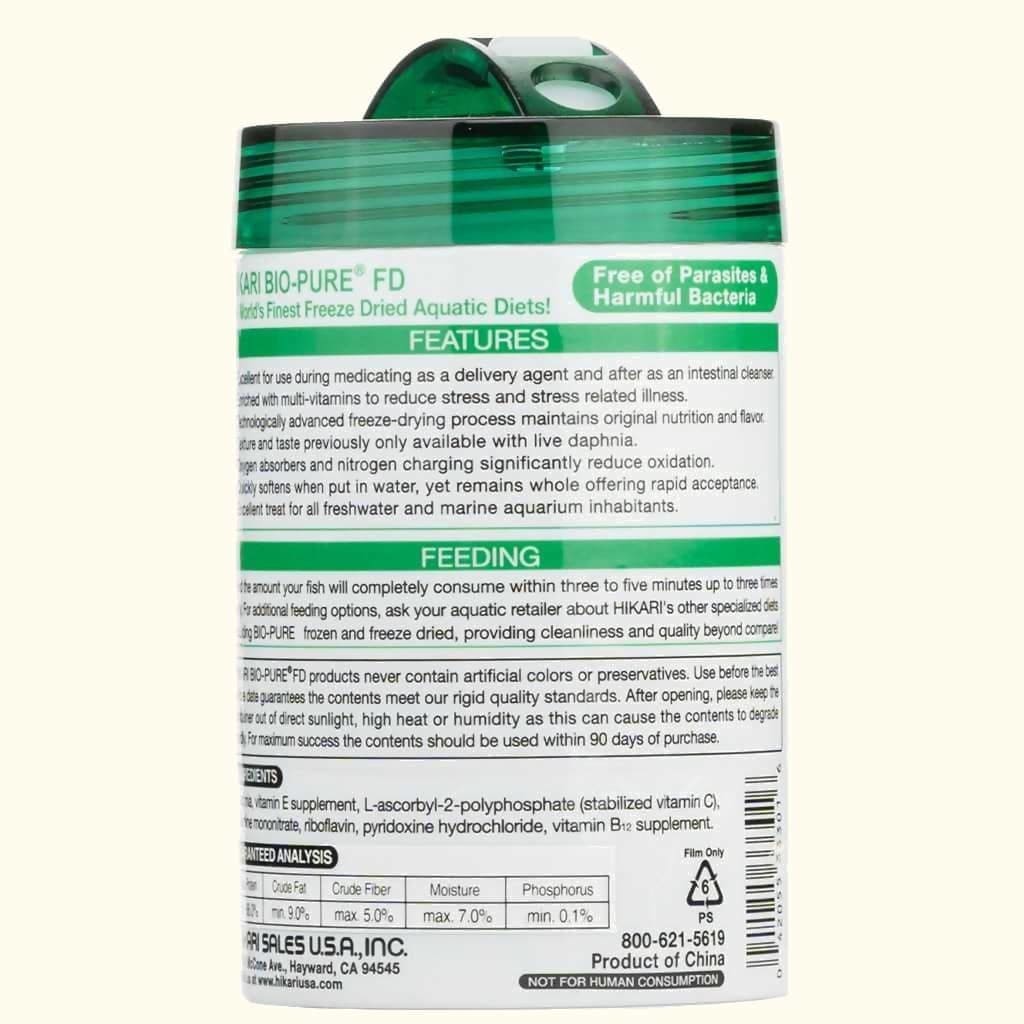 Hikari Freeze Dried Daphnia - Aquarium Co - Op
