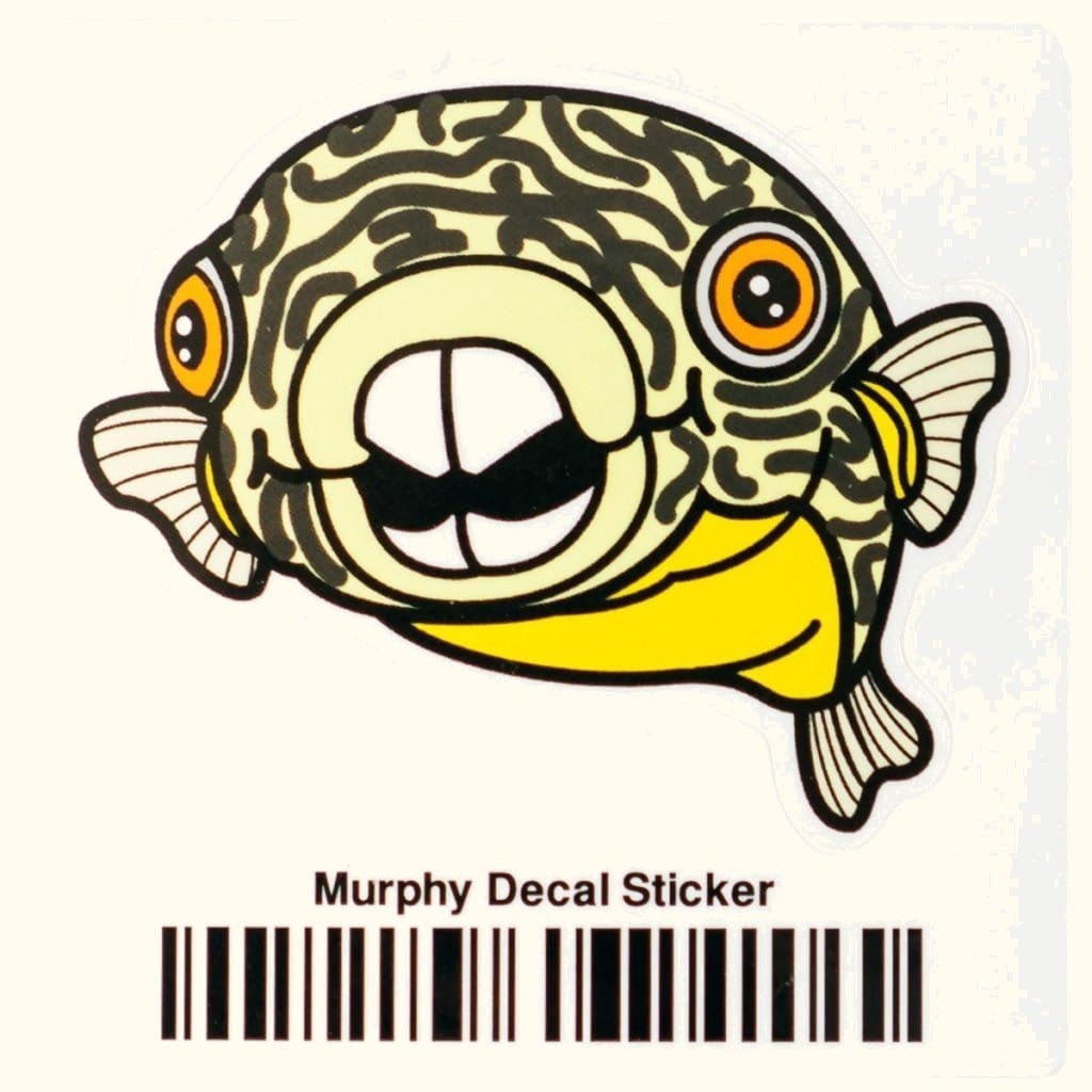 Murphy Decal Sticker - Aquarium Co - Op