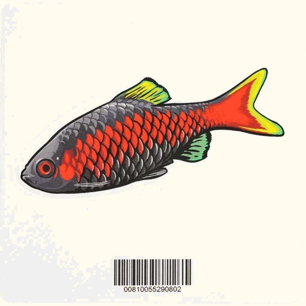 Odessa Barb Decal Sticker - Aquarium Co - Op