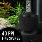 Scratch and Dent Black Easy Flow Sponge Filter (fine) - Aquarium Co - Op