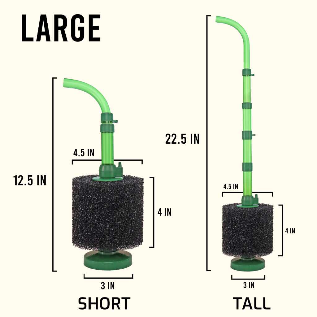 Scratch and Dent Easy Flow Sponge Filter Upgrade Kit - Aquarium Co - Op