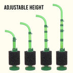 Scratch and Dent Green Easy Flow Sponge Filter (coarse) - Aquarium Co - Op