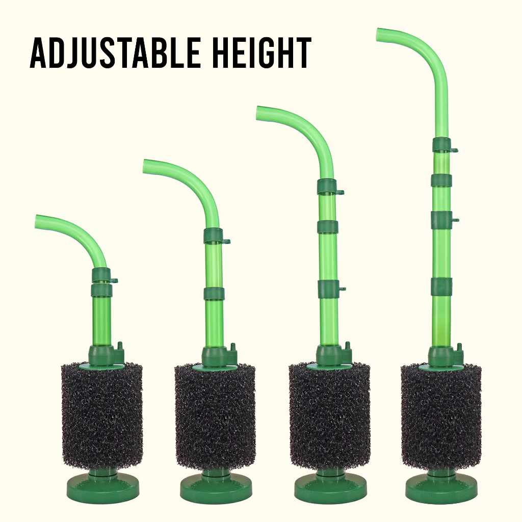Scratch and Dent Green Easy Flow Sponge Filter (coarse) - Aquarium Co - Op