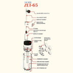 Scratch and Dent Ziss Egg Tumbler - Aquarium Co - Op