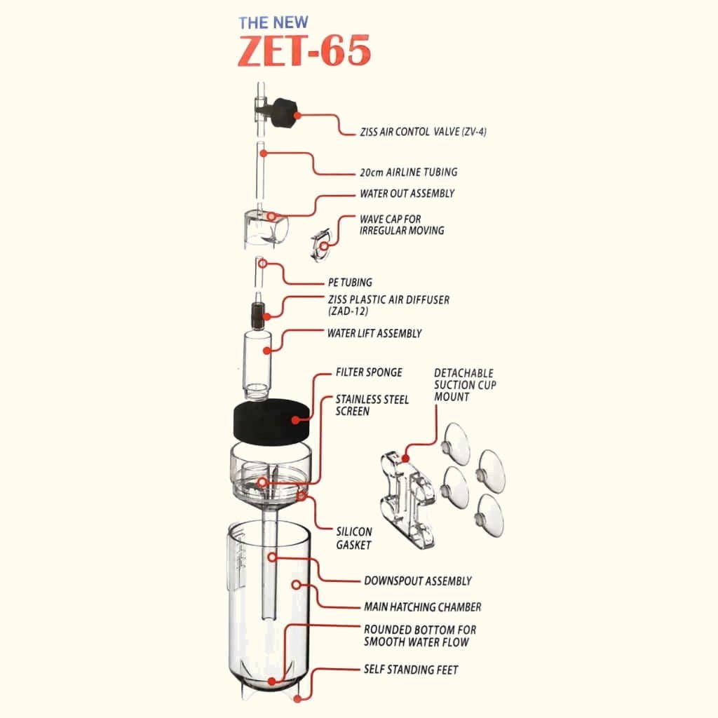 Scratch and Dent Ziss Egg Tumbler - Aquarium Co - Op