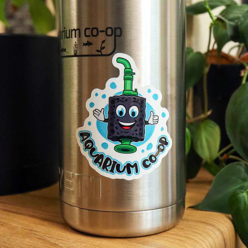Sponge Filter "Nermy" Decal Sticker - Aquarium Co - Op