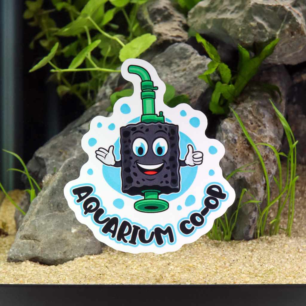 Sponge Filter "Nermy" Decal Sticker - Aquarium Co - Op