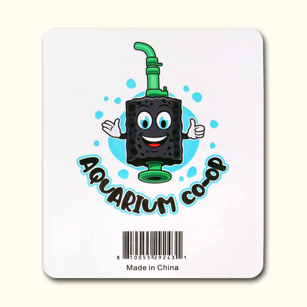 Sponge Filter "Nermy" Decal Sticker - Aquarium Co - Op