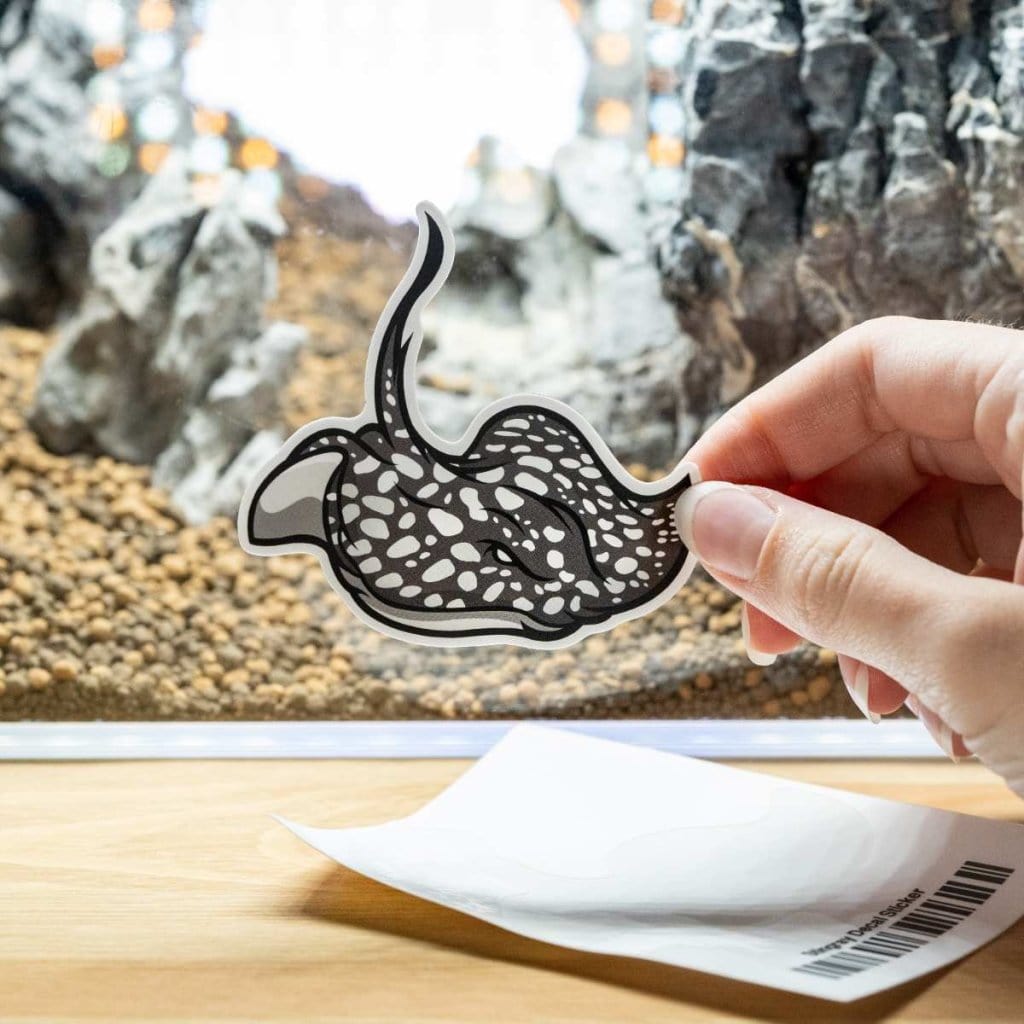 Stingray Decal Sticker - Aquarium Co - Op