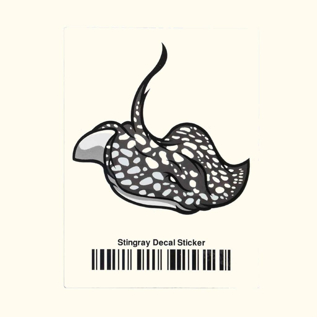 Stingray Decal Sticker - Aquarium Co - Op