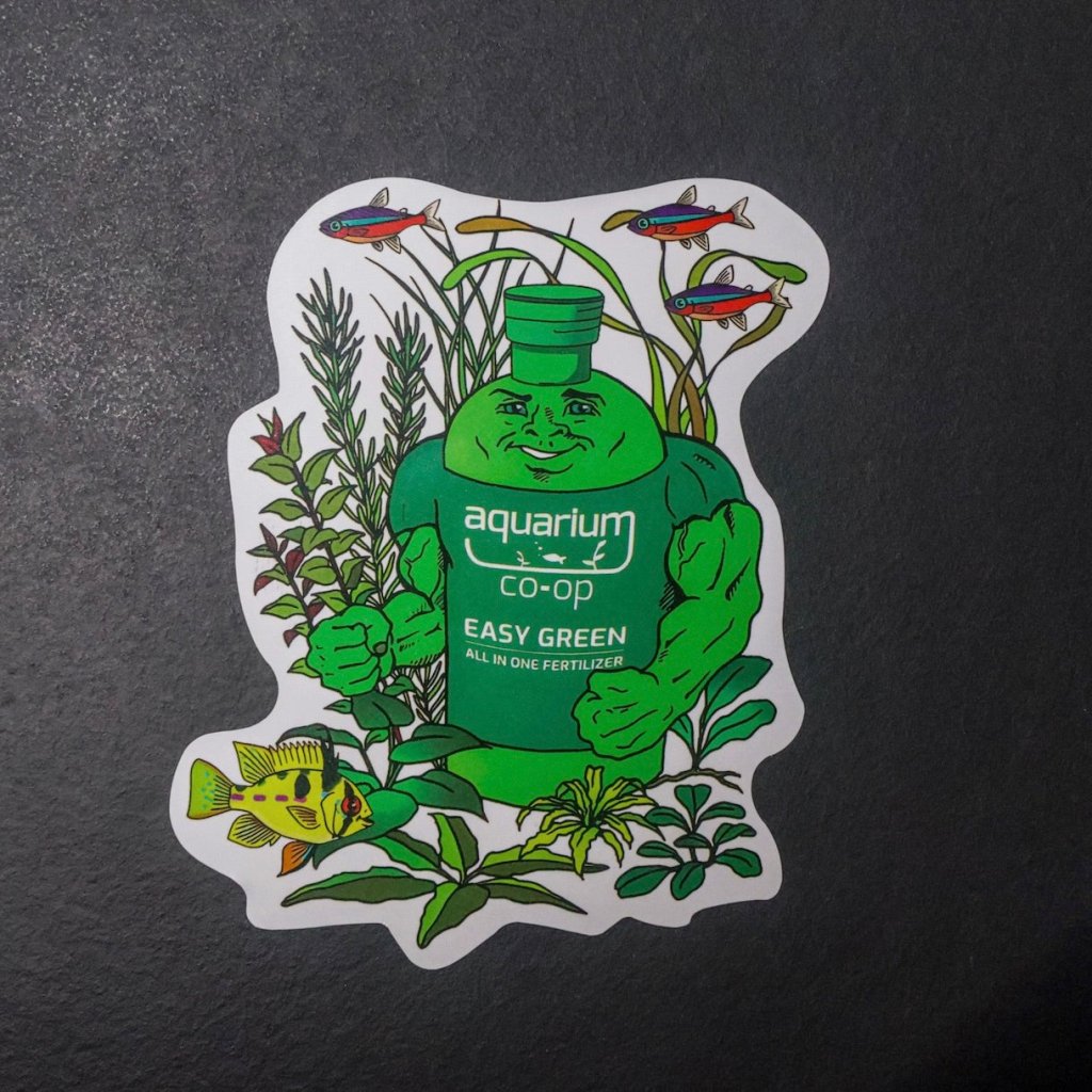 The Incredible Easy Green Decal Sticker - Aquarium Co - Op